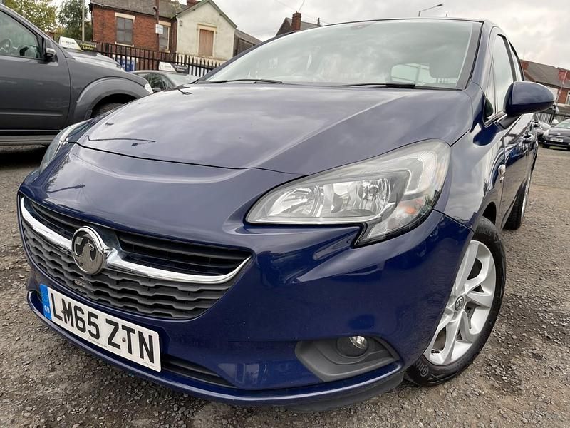Used Vauxhall Corsa 90 HP (66 kW) 2015 Blue Hatchback