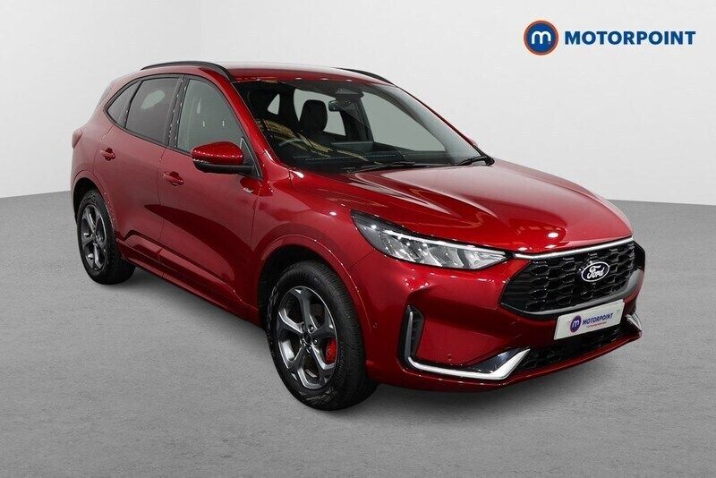 Red Used 2024 Ford Kuga ST-Line SUV | £26,399 (Fair price) - Image 1/4