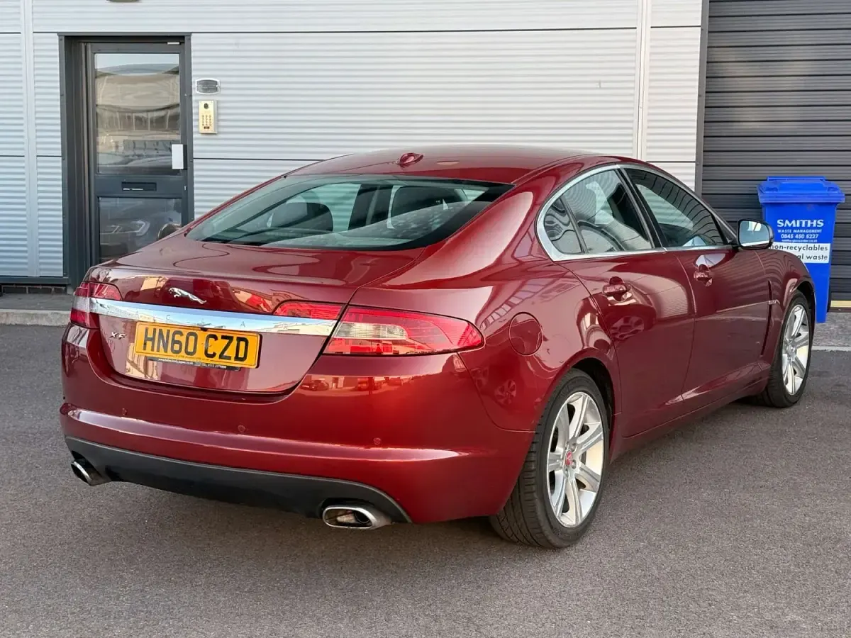 Used Jaguar XF Luxury 2010 Red Sedan