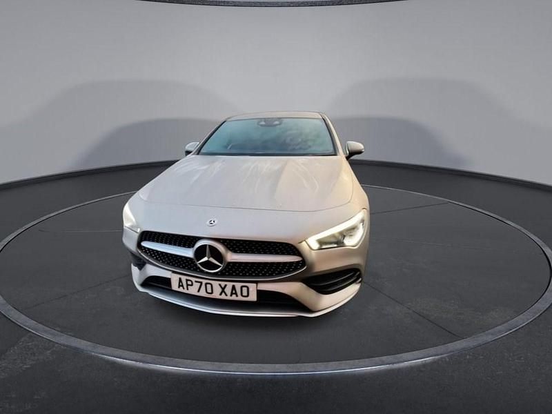 Used Mercedes CLA180 AMG line 136 HP (100 kW) 2020 Silver Sedan