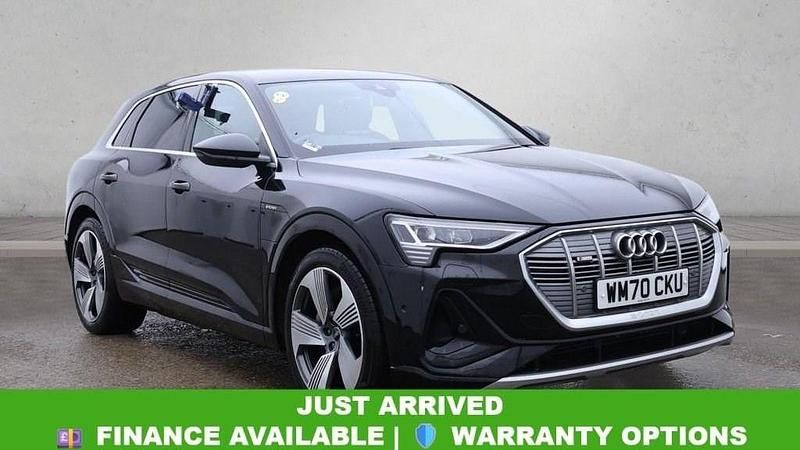 Used Audi e-tron S-Line 300 kW (408 HP) 2020 Black SUV
