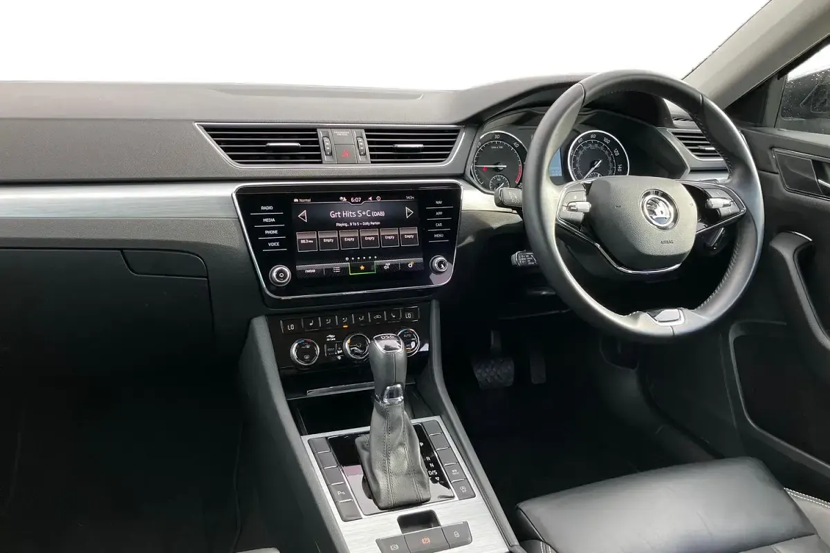 Used Skoda Superb SE Technology 2021 Black Hatchback