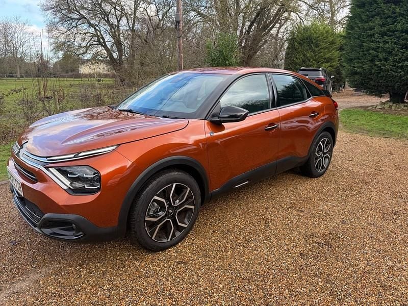 Used Citroën e-C4 100 kW (136 HP) 2022 Brown Hatchback