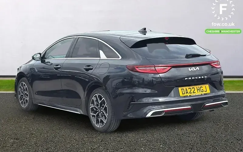 Used Kia ProCeed GT-Line 160 HP (117 kW) 2021 Black Estate