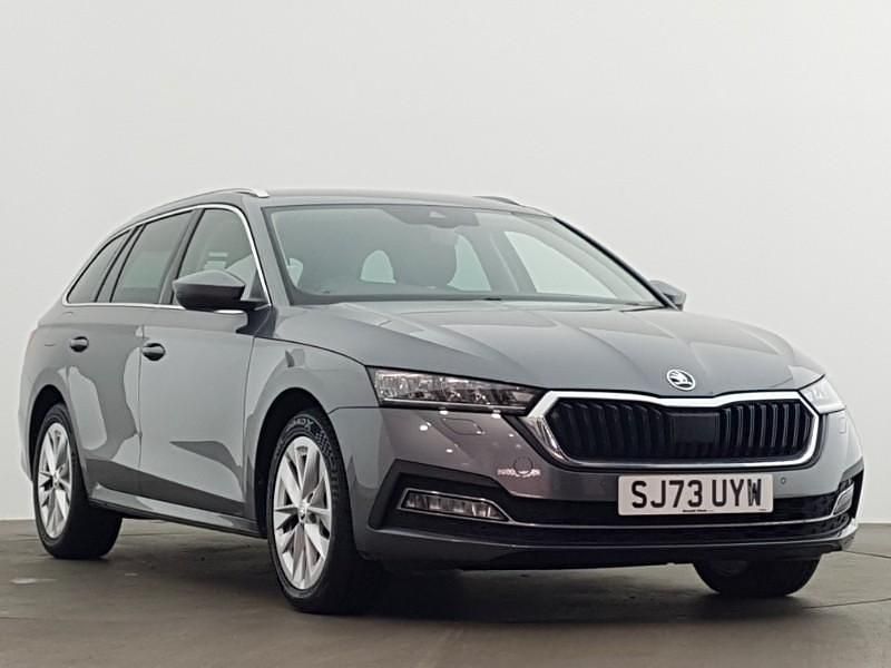 Grey Used 2023 Skoda Octavia SE L Estate | £23,898 (Expensive) - Image 1/4