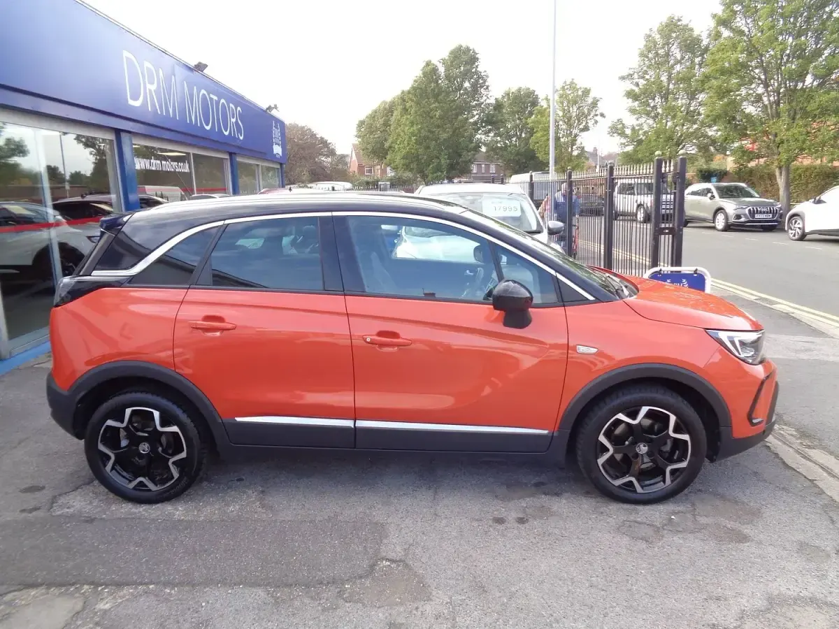 Used Vauxhall Crossland Ultimate 130 HP (95 kW) 2022 Orange SUV