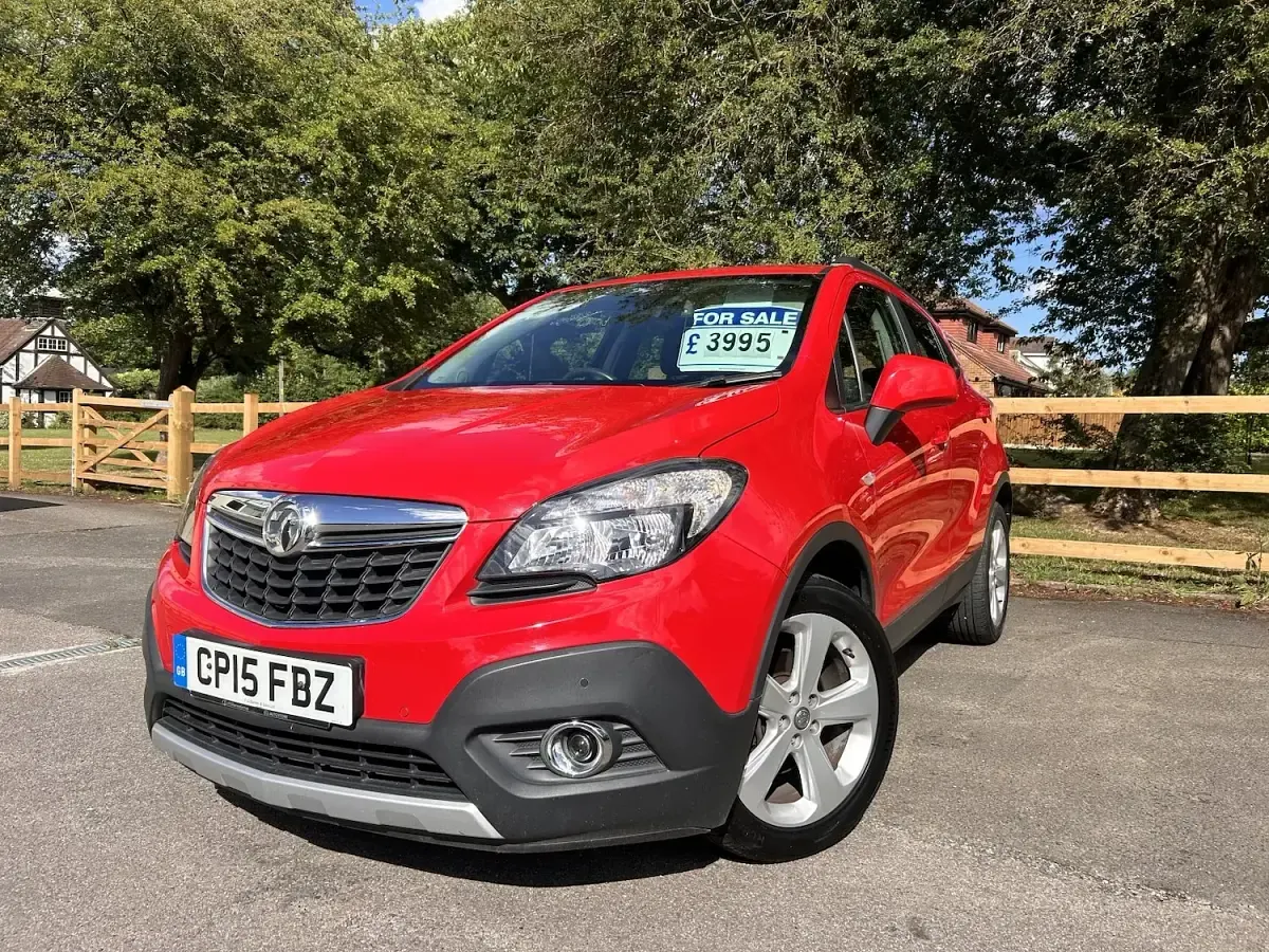 Used Vauxhall Mokka 115 HP (84 kW) 2015 Red SUV