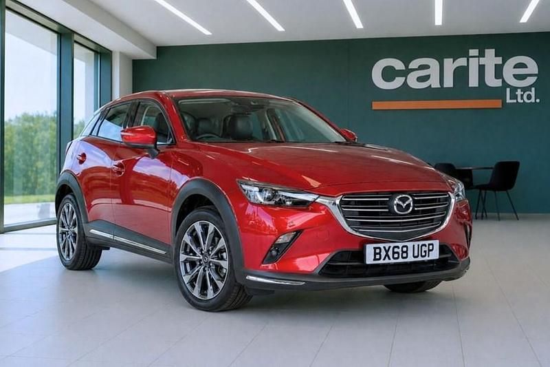 Usado Mazda CX-3 Inclusive 121 HP (88 kW) 2018 Vermelho SUV