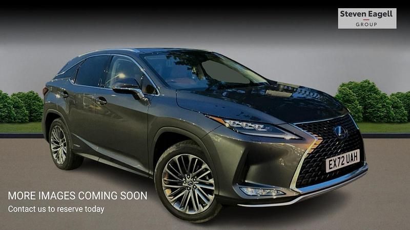 Grey Used 2022 Lexus RX450h SUV | £37,795 (A bit pricey) - Image 1/4