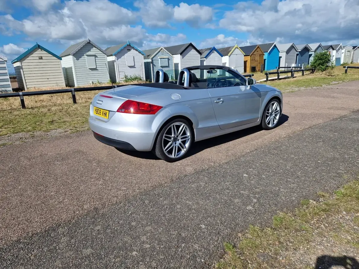 Used Audi TT 200 HP (147 kW) 2008 Silver Coupe