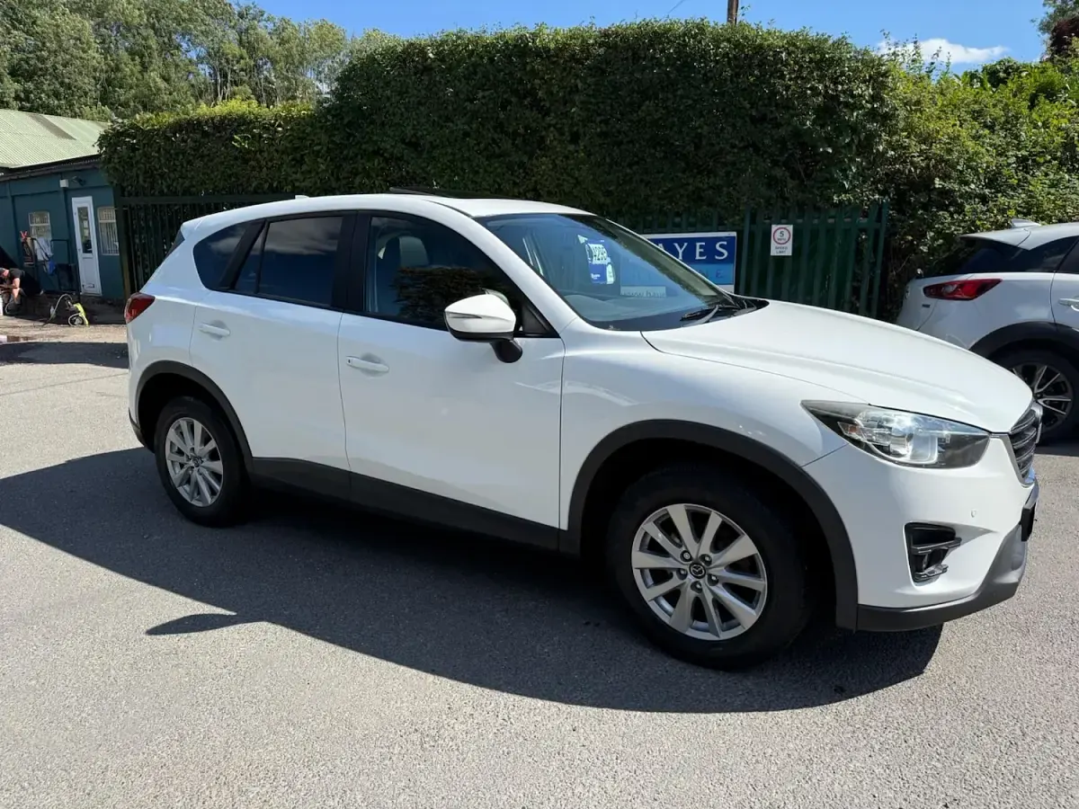 Used Mazda CX-5 150 HP (110 kW) 2015 White SUV