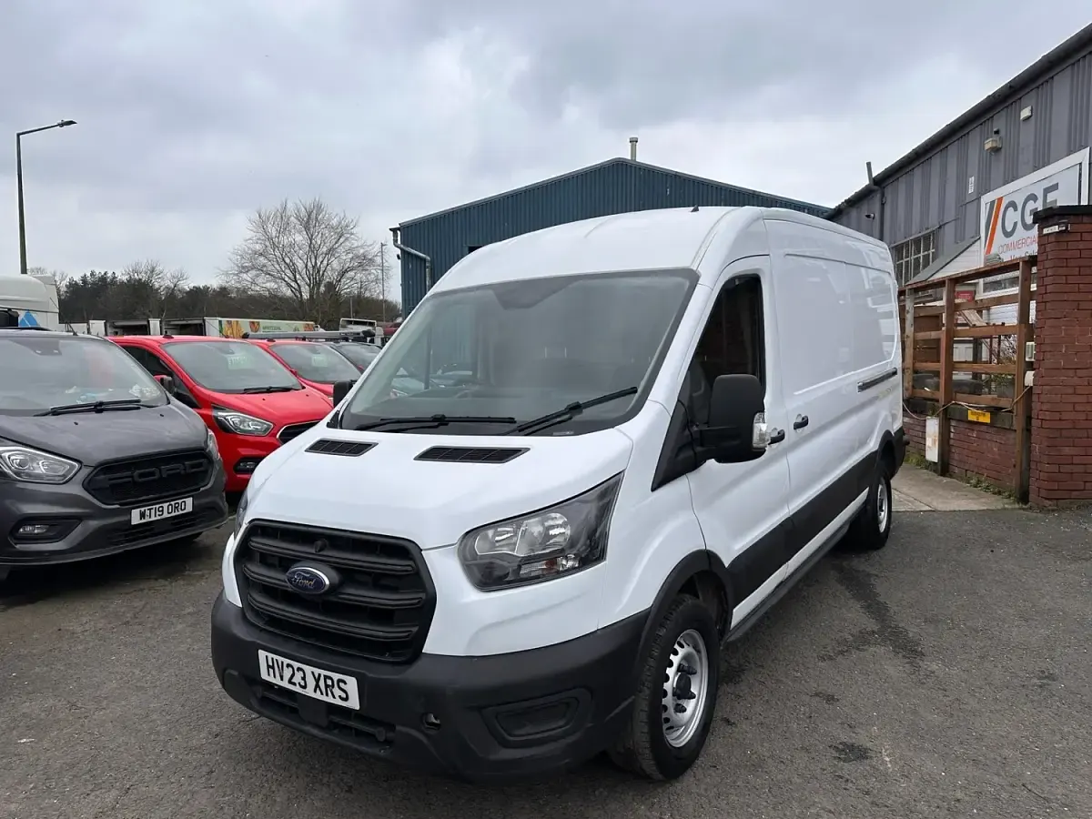 Used Ford Transit 130 HP (95 kW) 2023 White Van