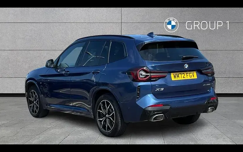 Used BMW X3 M Sport 282 HP (207 kW) 2022 Blue SUV