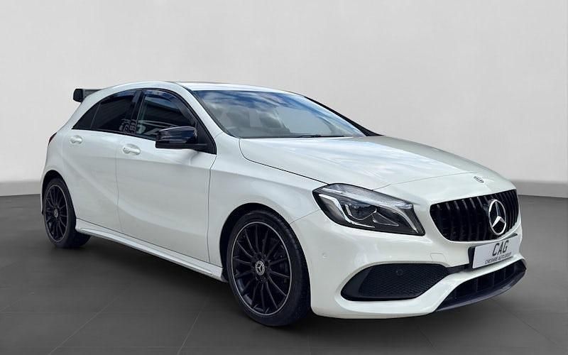 White Used 2017 Mercedes A200 AMG Line Premium Hatchback | £12,980 (A bit pricey) - Image 1/4