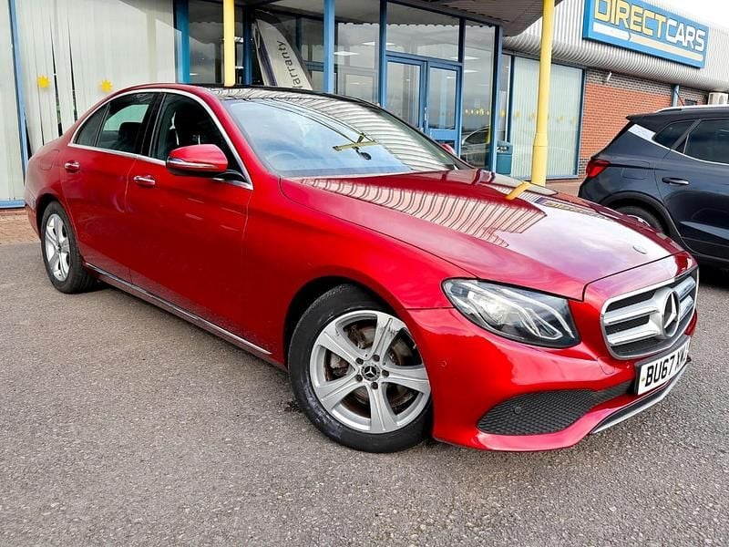 Red Used 2017 Mercedes E220 Premium Sedan | £16,989 (Good price) - Image 1/4