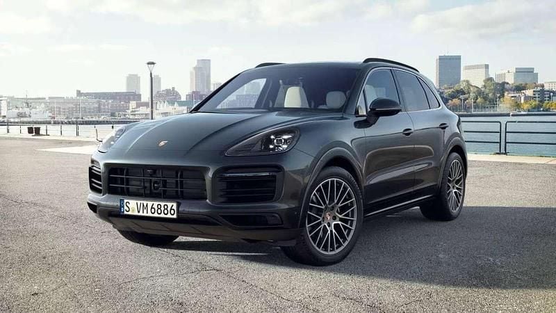 Black Used 2023 Porsche Cayenne Platinum Edition SUV | £67,995 (A bit pricey) - Image 1/4