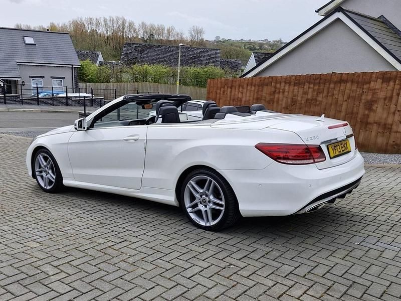 Begagnad Mercedes E220 AMG 170 HK (125 kW) 2013 Vit Cab