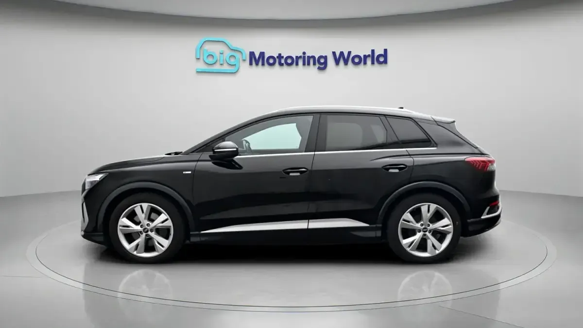 Used Audi Q4 e-tron S-Line 150 kW (204 HP) 2022 Black SUV