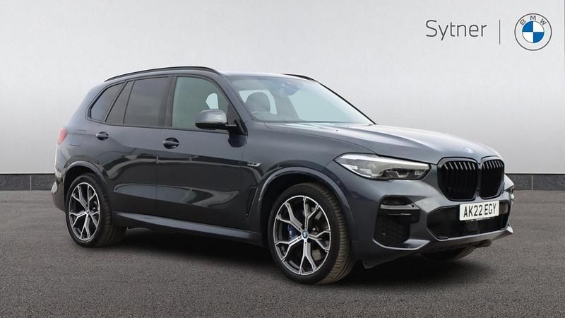 Grey Used 2022 BMW X5 M Sport SUV | £43,500 (A bit pricey) - Image 1/4