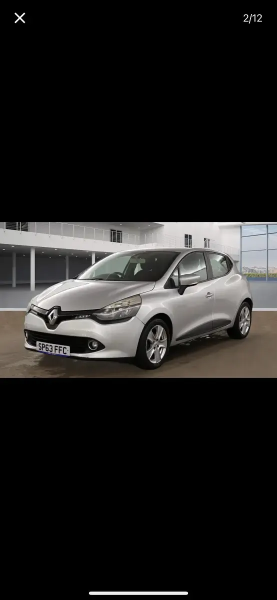 Used Renault Clio IV Expression+ 75 HP (55 kW) 2013 Silver Hatchback