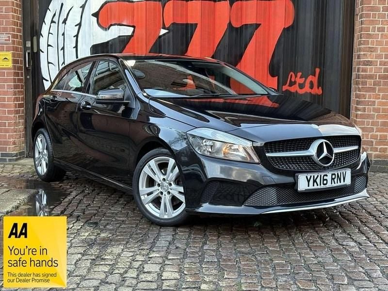 Used Mercedes A180 122 HP (89 kW) 2016 Black Hatchback