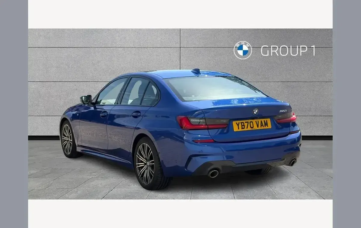 Used BMW 320 M Sport 184 HP (135 kW) 2020 Blue Sedan