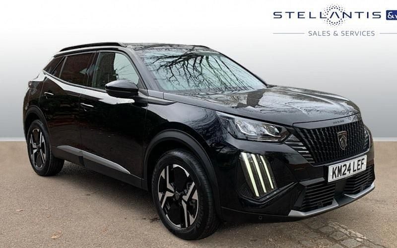 Black Used 2024 Peugeot 2008 Allure SUV | £16,848 (Fair price) - Image 1/4