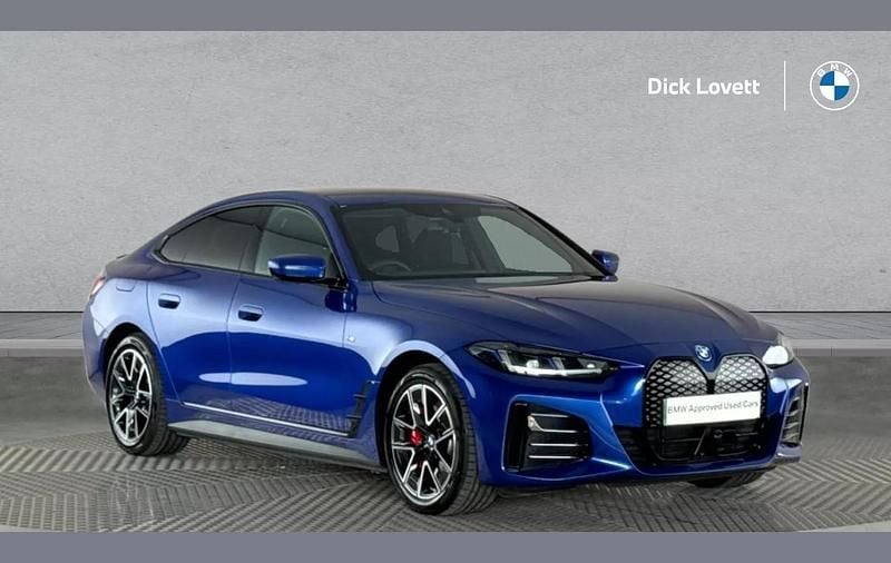 Blue Used 2025 BMW i4 M Sport Sedan | £42,000 (Fair price) - Image 1/4