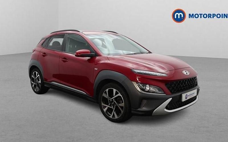 Second-hand Hyundai Kona Premium 120 CP (88 kW) 2021 Roșu SUV