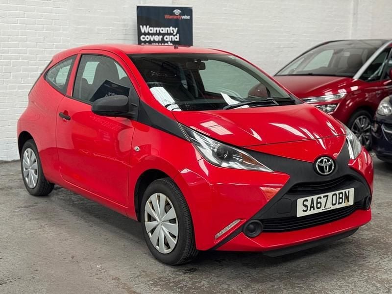 Red Used 2017 Toyota Aygo Hatchback | £3,750 (Super price) - Image 1/4