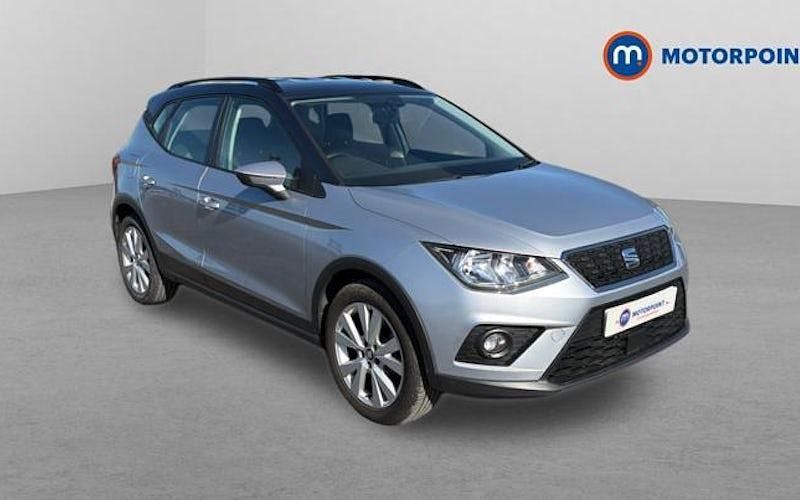 Used Seat Arona SE Technology 95 HP (69 kW) 2021 Silver SUV