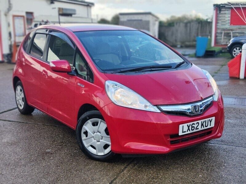 Red Used 2012 Honda Jazz Hybrid Hatchback | £4,995 (Fair price) - Image 1/4