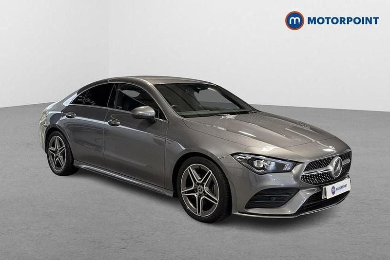 Grey Used 2022 Mercedes CLA180 AMG line Sedan | £23,299 (Fair price) - Image 1/4