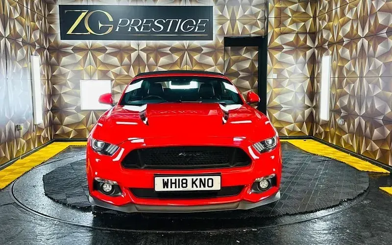 Used Ford Mustang GT Convertible 416 HP (305 kW) 2017 Red Cabriolet