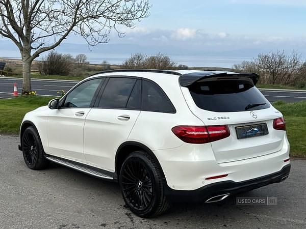 Used Mercedes GLC250 AMG Line Premium 2018 White Estate