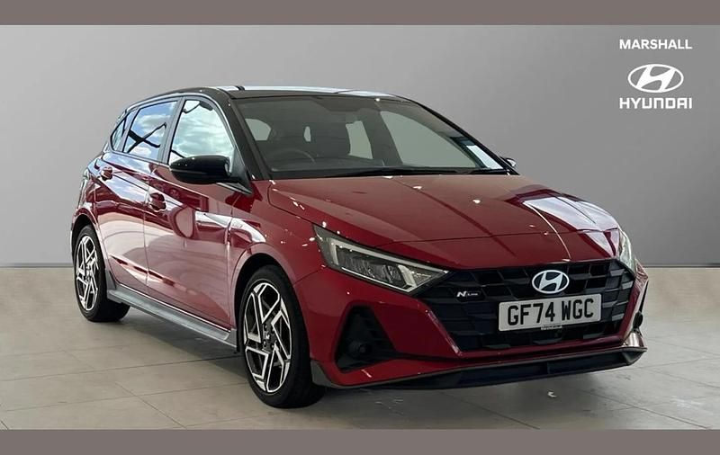 Red Used 2024 Hyundai i20 N Line Hatchback | £19,111 (A bit pricey) - Image 1/4