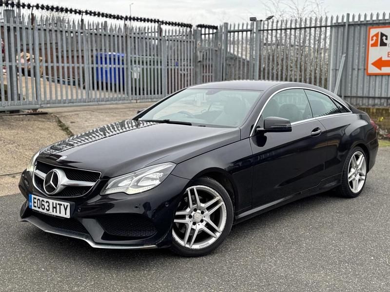 Used Mercedes E220 AMG 170 HP (125 kW) 2013 Black Coupe