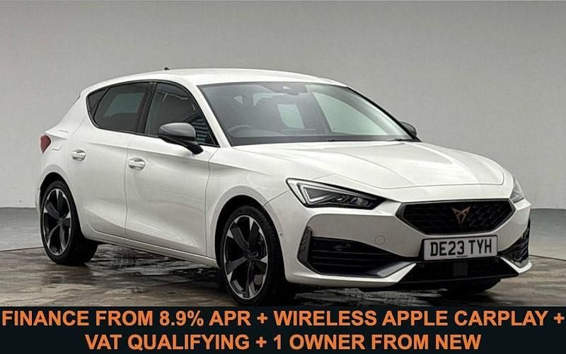 Used Cupra Leon VZ1 245 HP (180 kW) 2023 White Hatchback