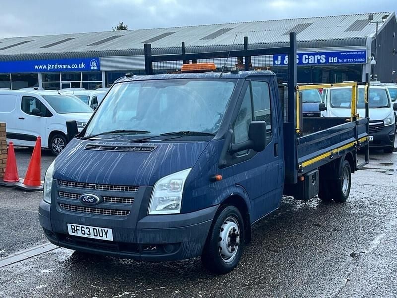 Used Ford Transit 125 HP (91 kW) 2013 Blue Cabriolet