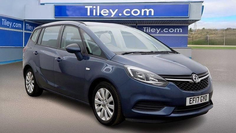 Blue Used 2017 Vauxhall Zafira Tourer Design Edition MPV | £7,990 (Fair price) - Image 1/2