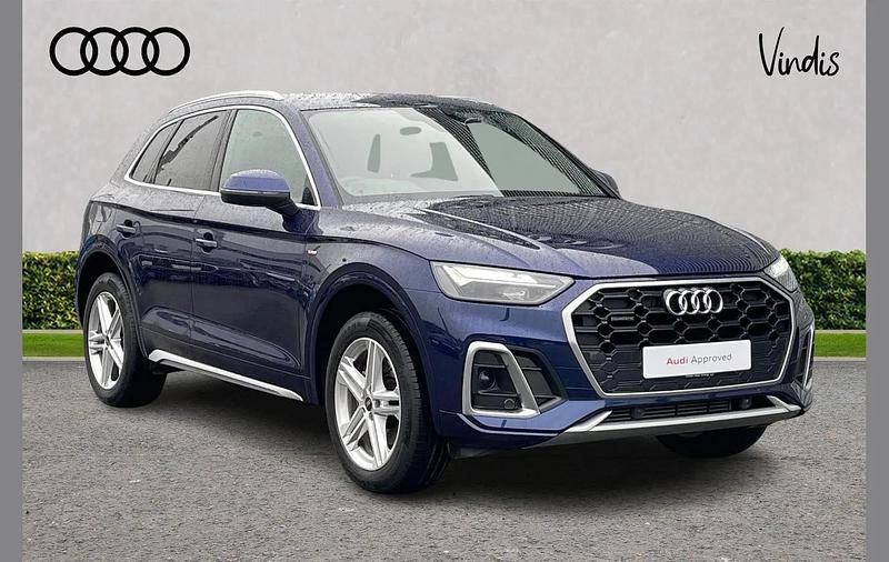 Used Audi Q5 S-Line 268 HP (197 kW) 2024 Blue SUV