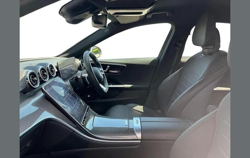 Used Mercedes C200 AMG line 201 HP (147 kW) 2024 Silver Sedan