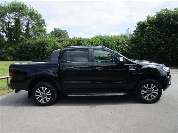 Black Used 2019 Ford Ranger Wildtrack Pickup | £20,394 (A bit pricey) - Image 1/1