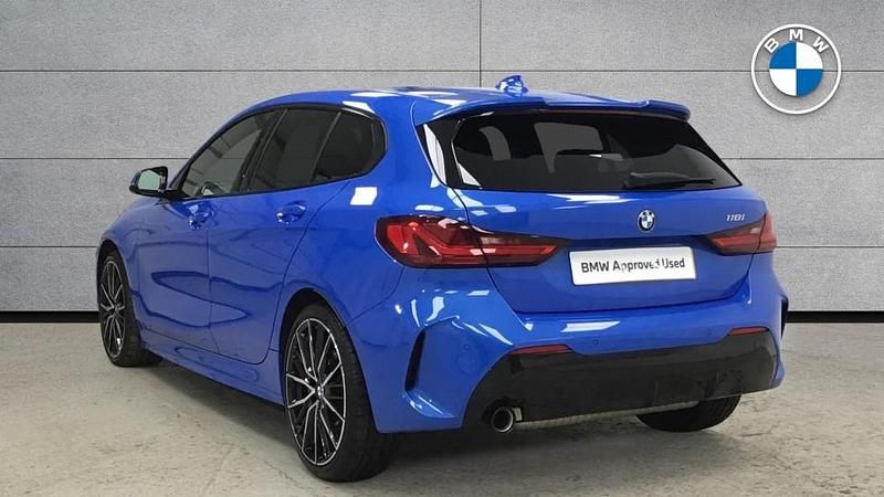 Used BMW 118 M Sport 134 HP (98 kW) 2023 Blue Hatchback