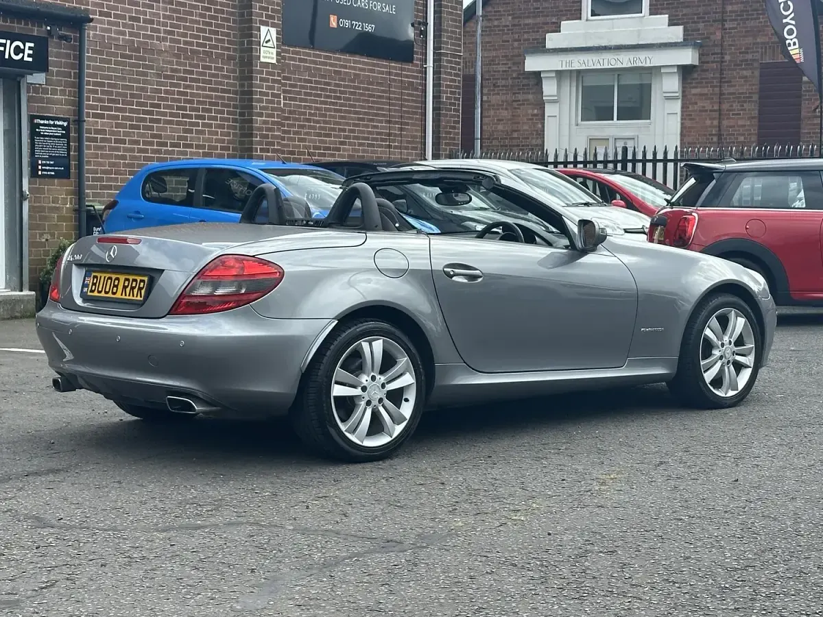 Used Mercedes SLK200 2008 Silver Cabriolet