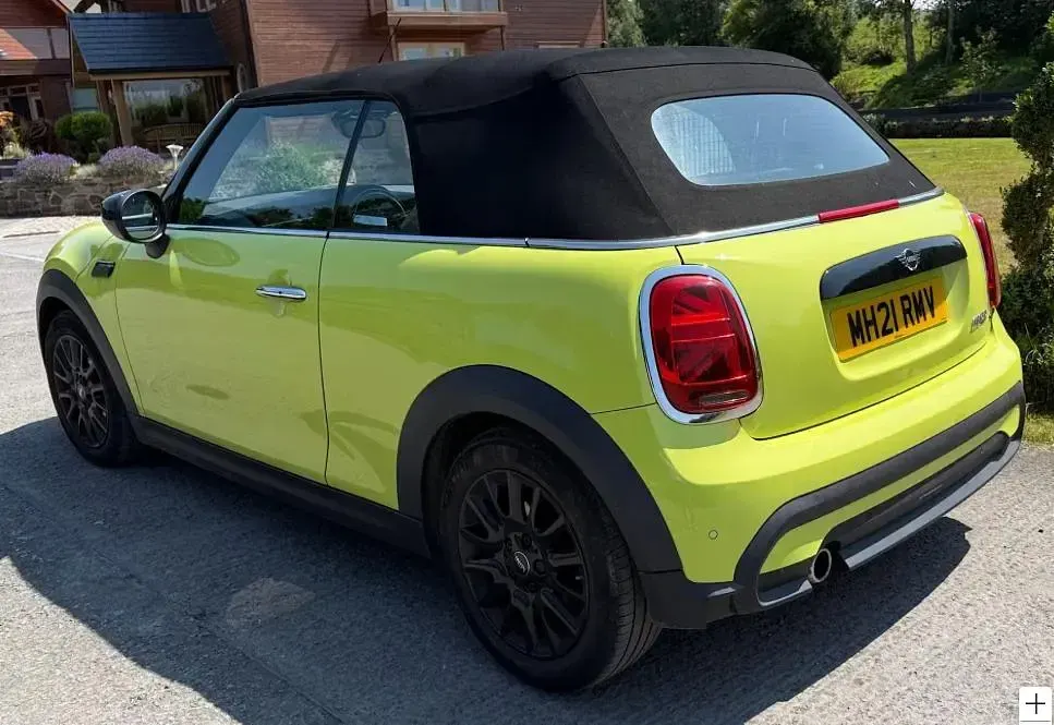 Used Mini Cooper Cabriolet Comfort 2021 Yellow Cabriolet