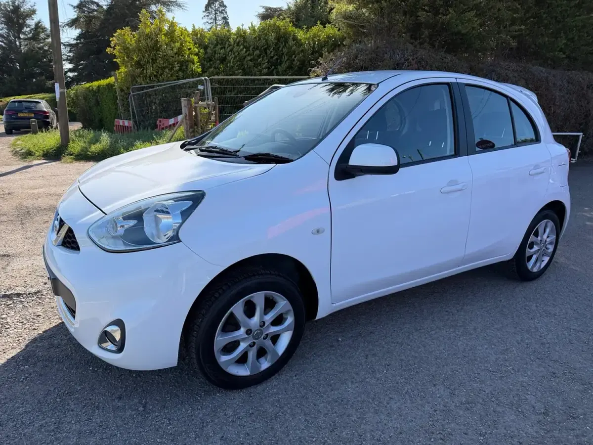 Used Nissan Micra Acenta 2015 White Hatchback