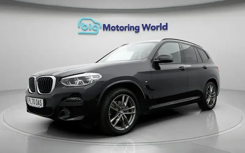 Used BMW X3 M Sport 184 HP (135 kW) 2020 Black SUV