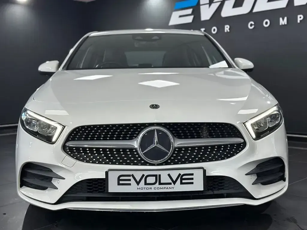 Used Mercedes A200 AMG Line Premium 2018 White Hatchback