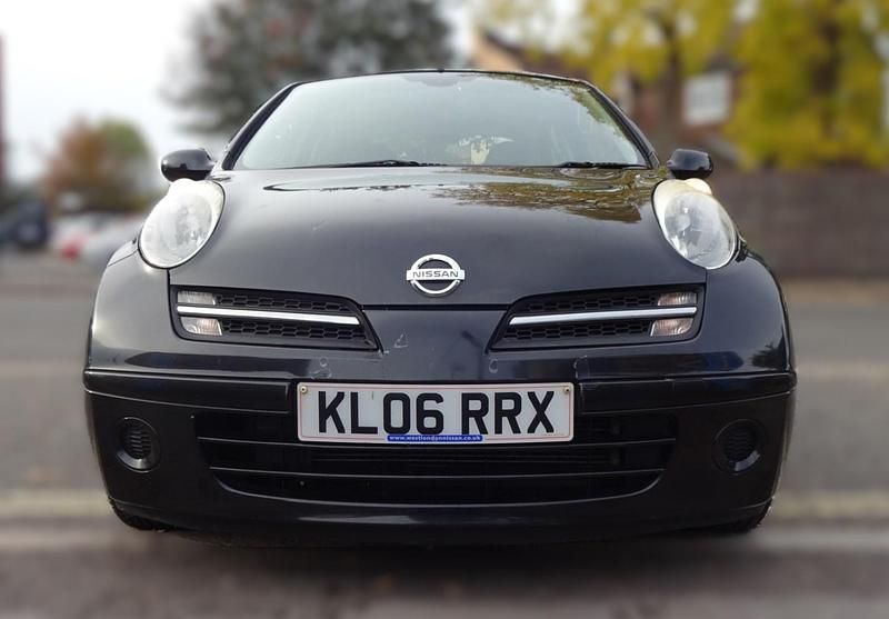 Used Nissan Micra 88 HP (64 kW) 2006 Black Hatchback